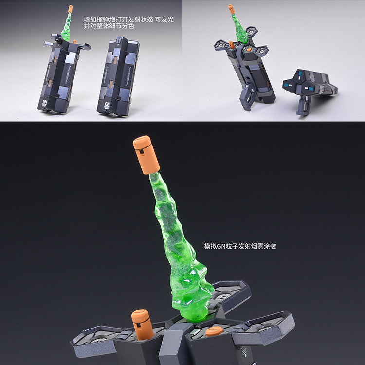 Fortune Meow’s 1/100 Gundam Kyrios Conversion Kit plus weapons