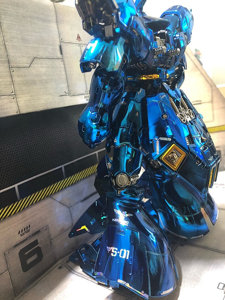 RG SAZABI SILVER HOLO WATER DECAL