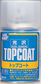 B502 Mr. Top Coat Semi-Gloss Spray, GSI