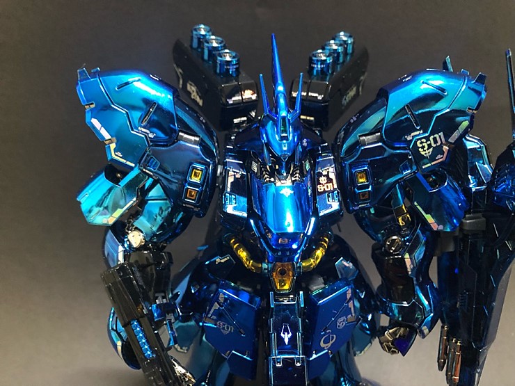 RG SAZABI SILVER HOLO WATER DECAL