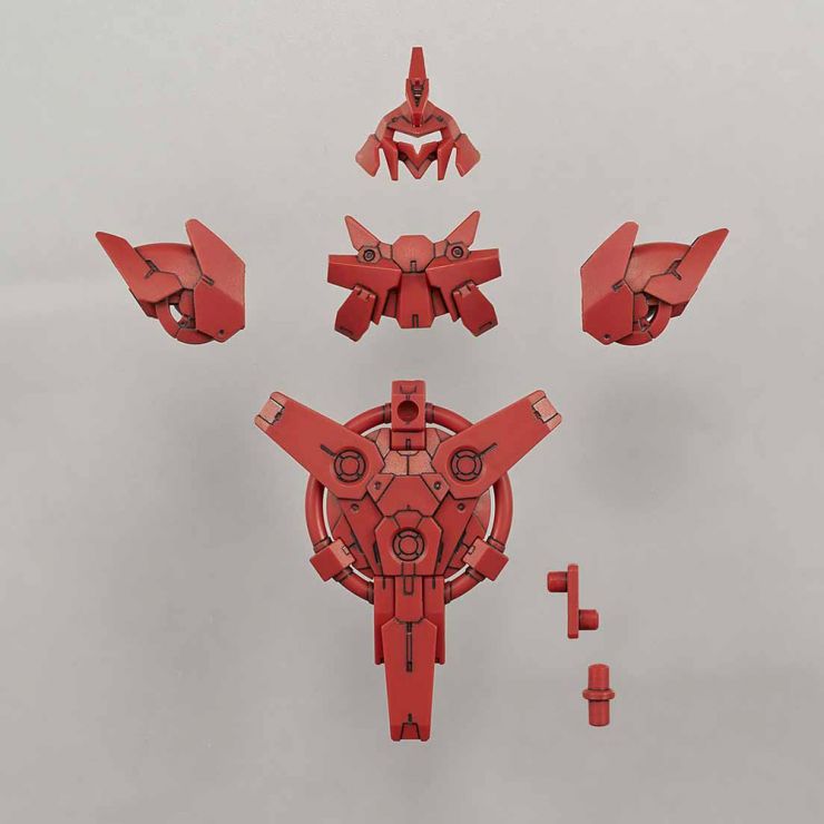 30MM #OP-12 Option Armor For Commander (Portanova Exclusive Red)