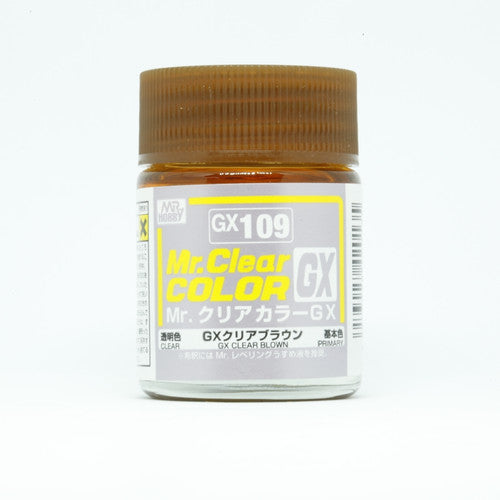 GX109 Clear Brown 18ml, GSI Mr. Color GX