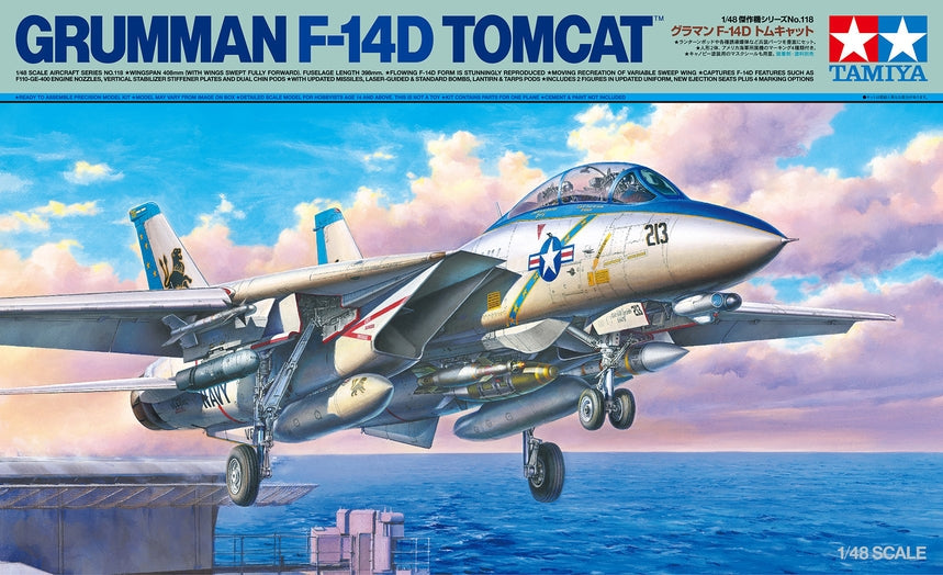 TAMIYA Grumman F-14D Tomcat 1:48