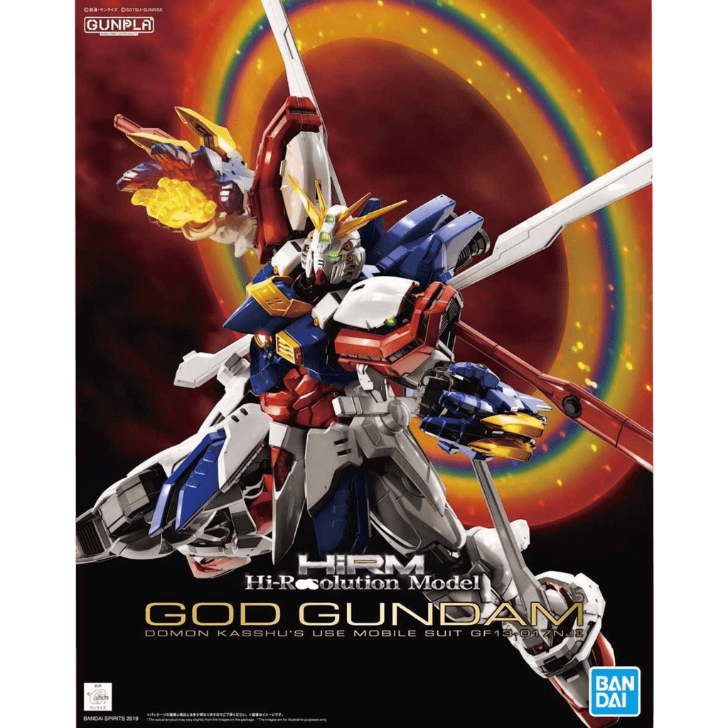 High-Resolution Model God Gundam 1/100