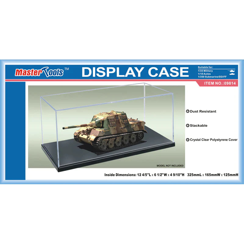 MasterTools Display Case 12.8"L x 6.5"W x 4.9"H (09814)