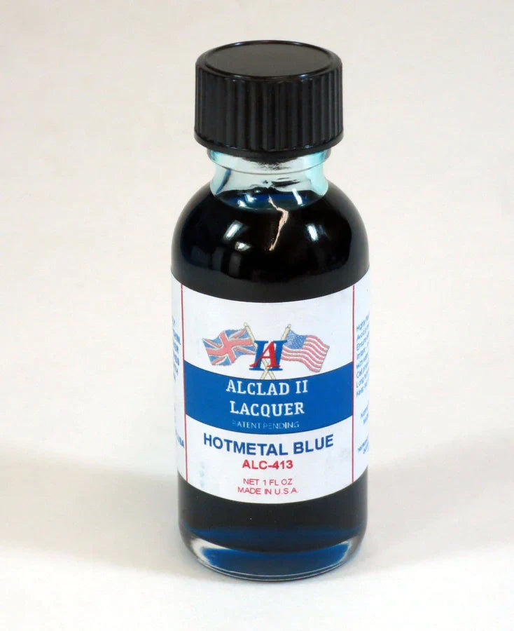ALC-413 1oz. Hot Metal Blue Lacquer