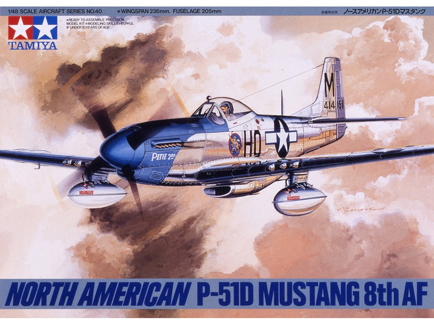 TAMIYA NA P-51D Mustang 8th AF 1:48