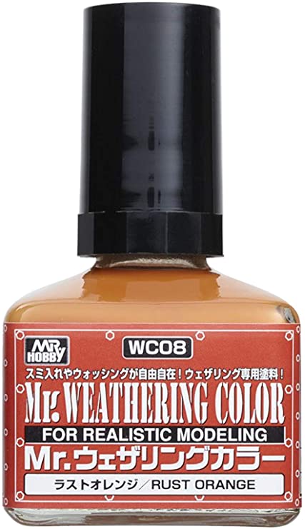 WC08 Rust Orange, GSI, Mr. Weathering Color Paint