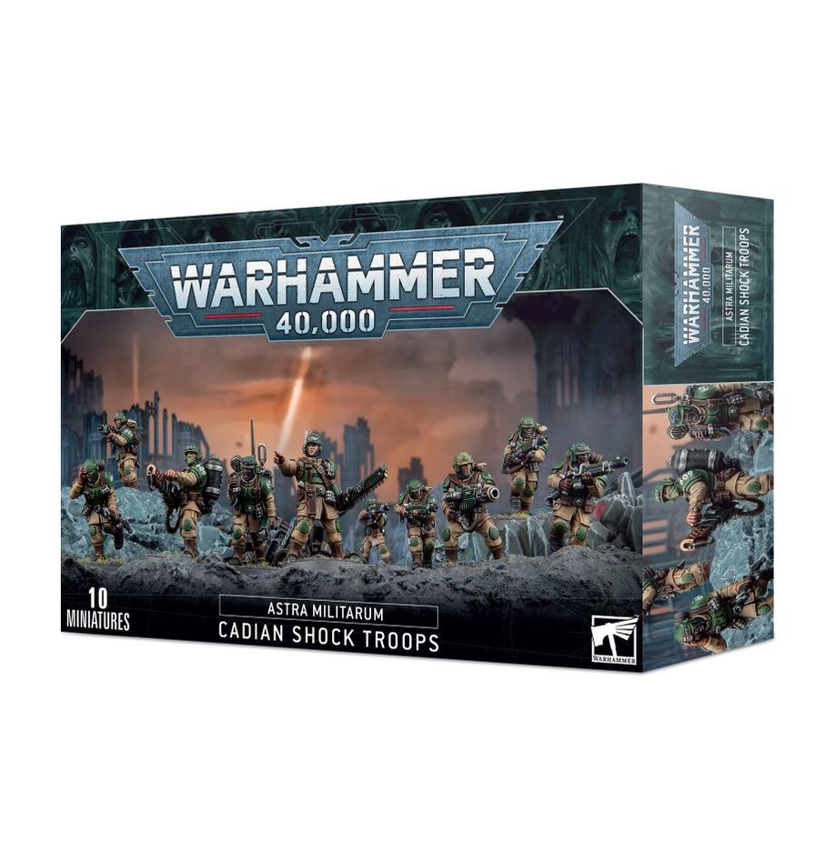 Warhammer 40,000 Astra Militarum: CADIAN SHOCK TROOPS