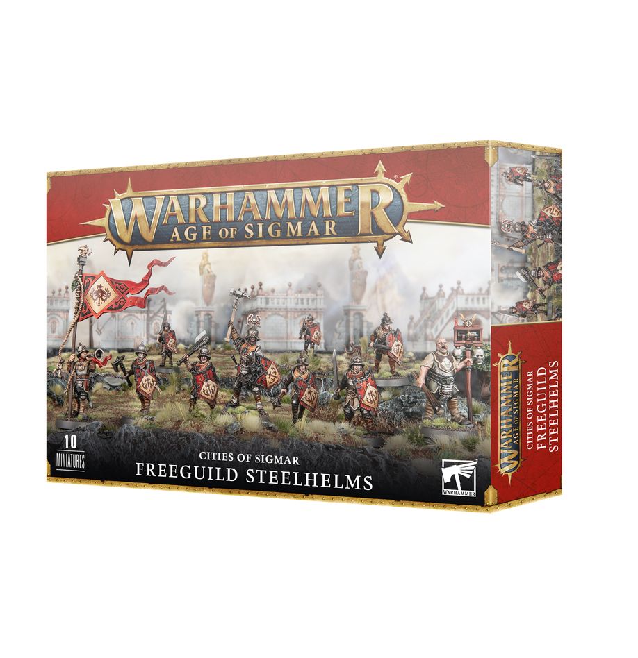 Warhammer Age of Sigmar: Cities Of Sigmar FREEGUILD STEELHELMS