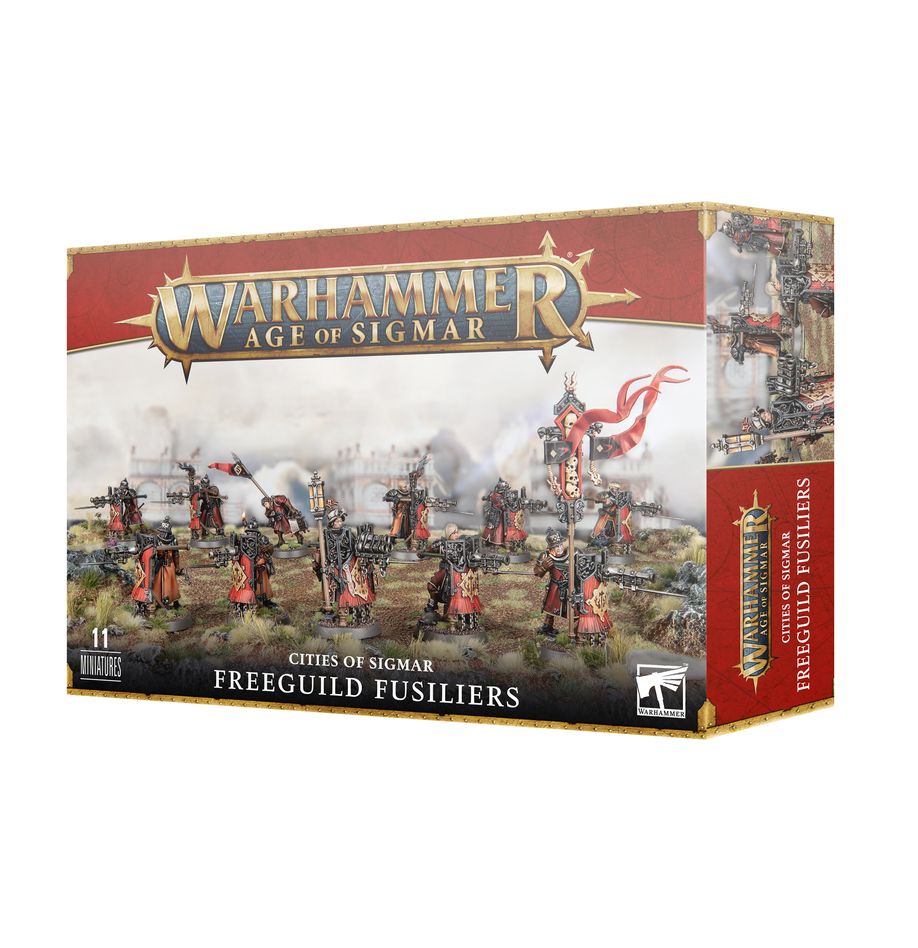 Warhammer Age of Sigmar: Cities Of Sigmar FREEGUILD FUSILIERS