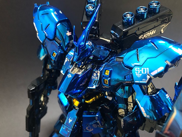 RG SAZABI SILVER HOLO WATER DECAL