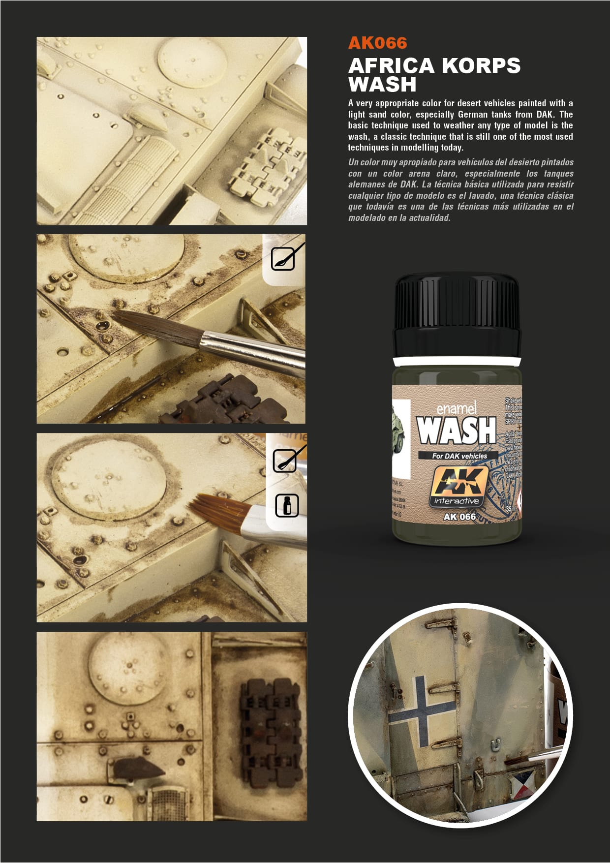 Africa Korps Wash 35ml Bottle