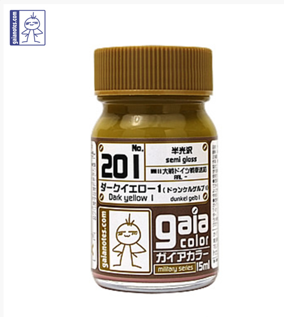 Gaia Military Color 201 Dark Yellow 1