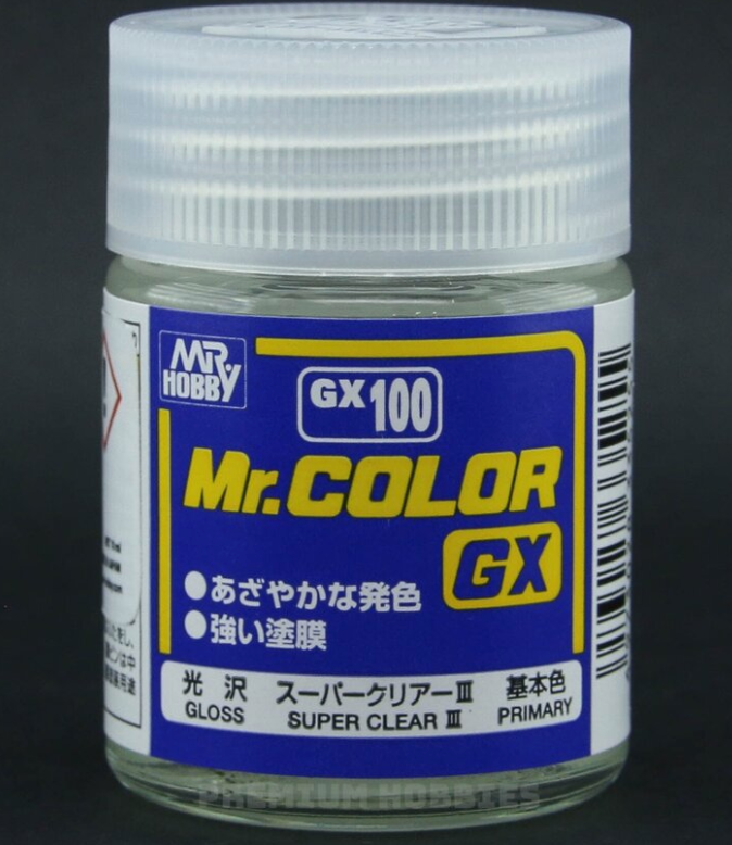 Mr Color GX 100 - Super Clear III