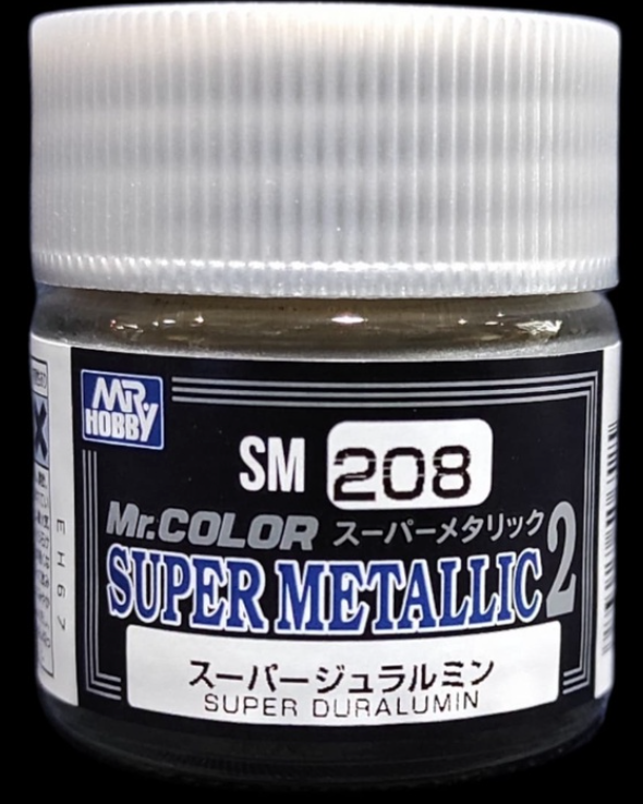 Mr Color Super Metallic - Super Duralumin 208