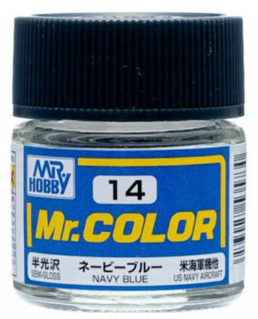 Mr. Color Semi-Gloss Navy Blue - C14