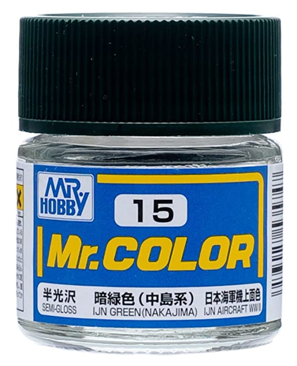 Mr. Color Semi-Gloss IJN Green - Nakajima - C15
