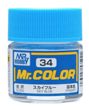 Mr. Color Gloss Sky Blue - C34