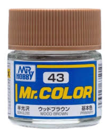 Mr. Color Semi-Gloss Wood Brown 10ml - C43
