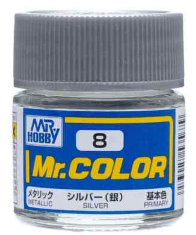 Mr. Color Metallic Silver 10ml - C8
