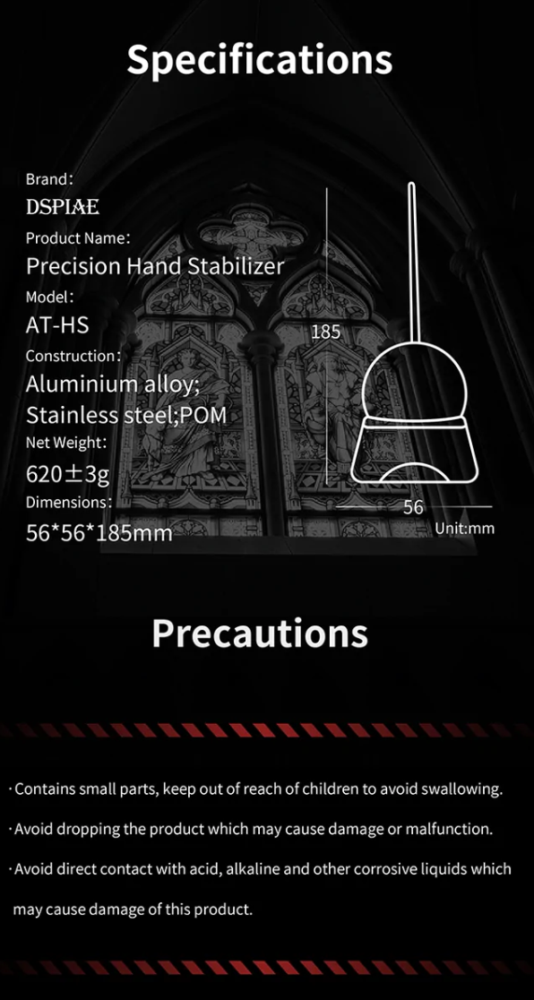 DSPIAE AT-HS Precision Hand Stabilizer