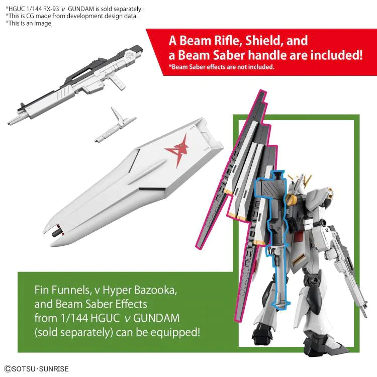 Entry Grade 1/144 Nu Gundam Model Kit