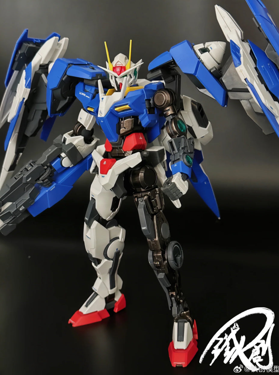 Tiechuang Model MG 1/100 GN-0000+GNR-010 00 Raiser Frame Replacement Metal Part