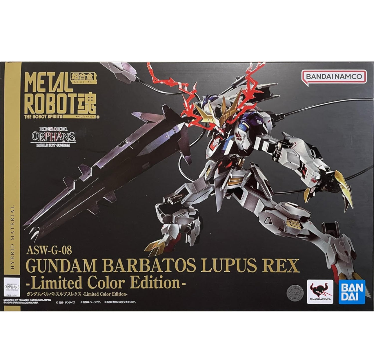 Metal Robot Spirits Gundam
Barbatos Lupus Rex Exclusive
Color Ver.