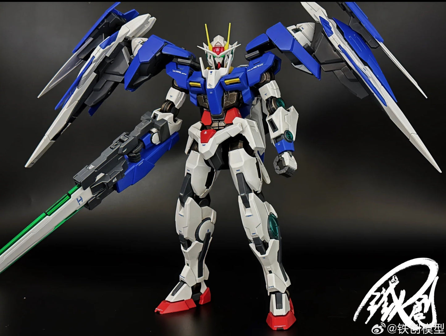 Tiechuang Model MG 1/100 GN-0000+GNR-010 00 Raiser Frame Replacement Metal Part