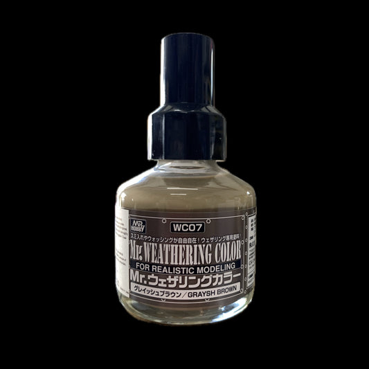 WC07 MR. WEATHERING COLOR Grayish Brown 40ML