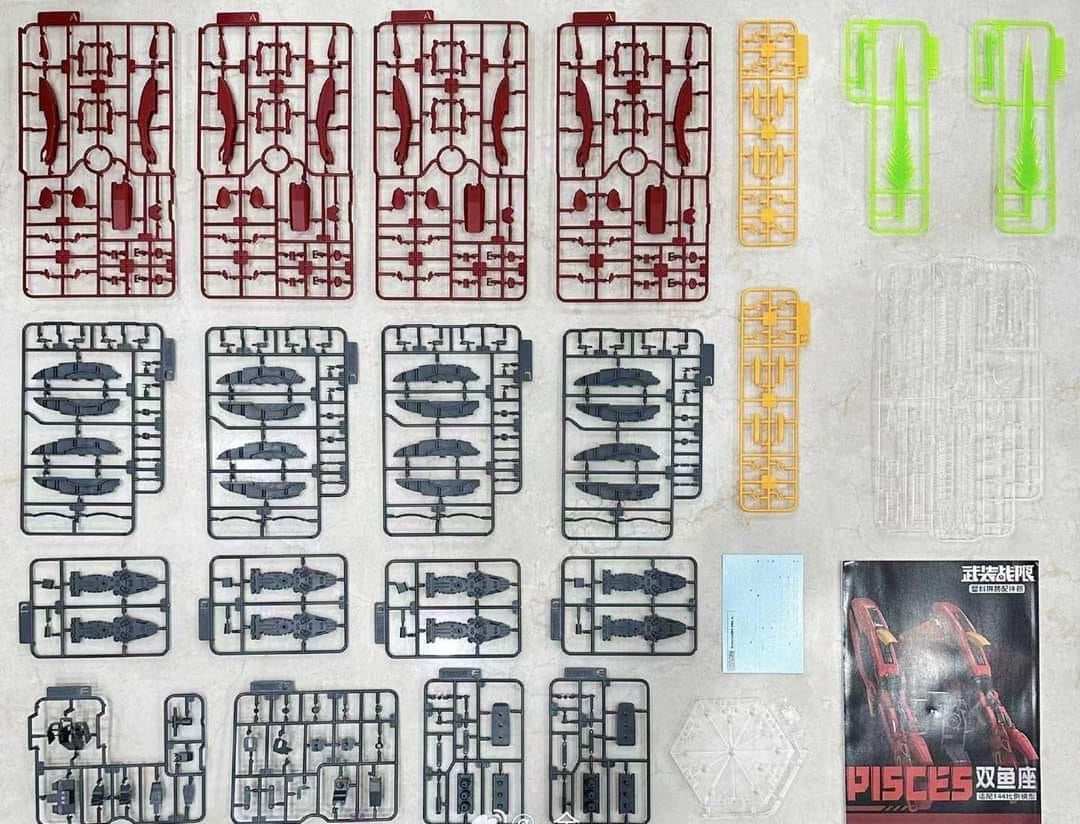 Sazabi Pisces Twin Funnel Cannons Type FF for RG/HG
