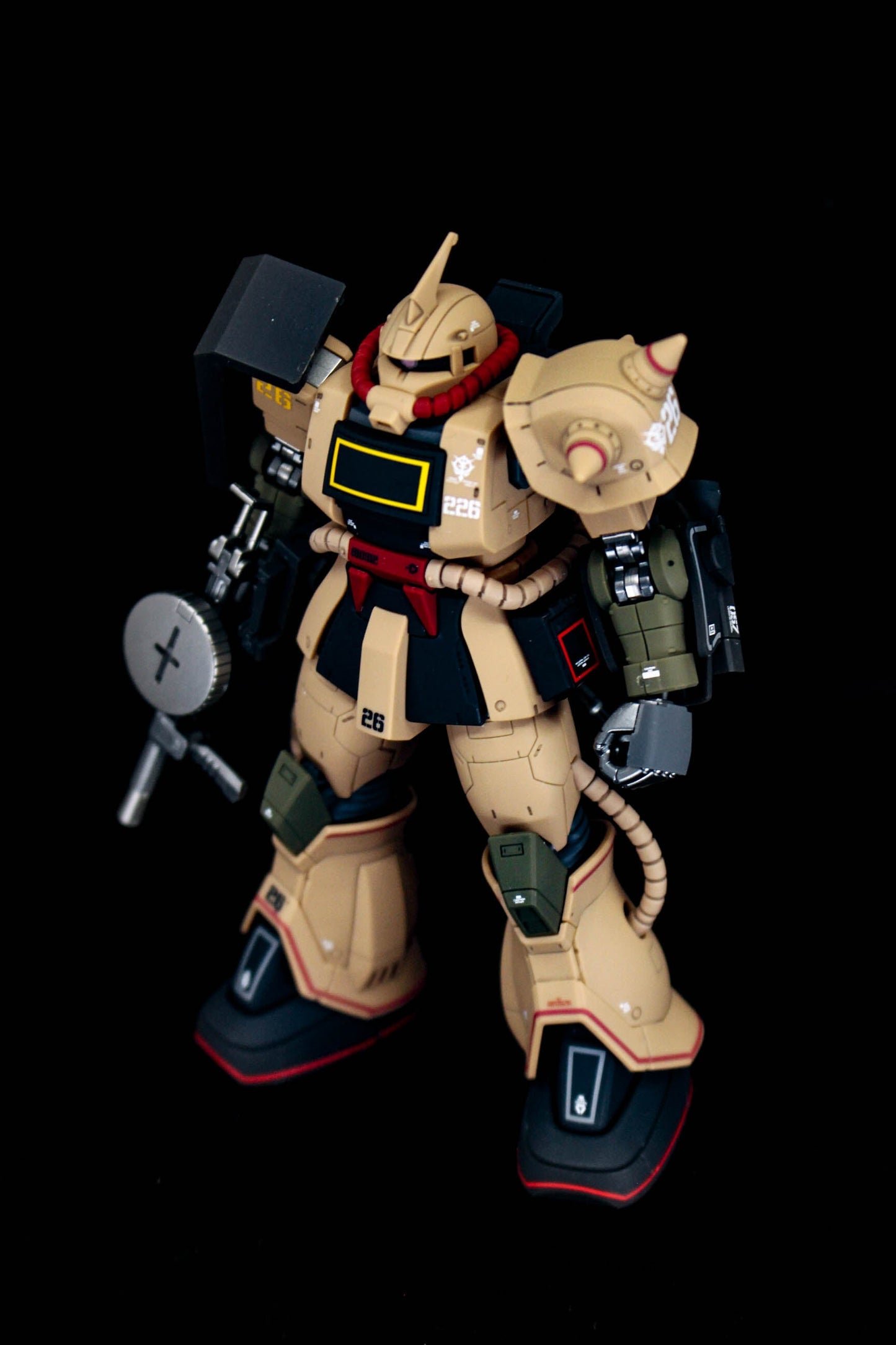 HGGTO The Origin ZAKU DESERT TYPE WATER DECAL