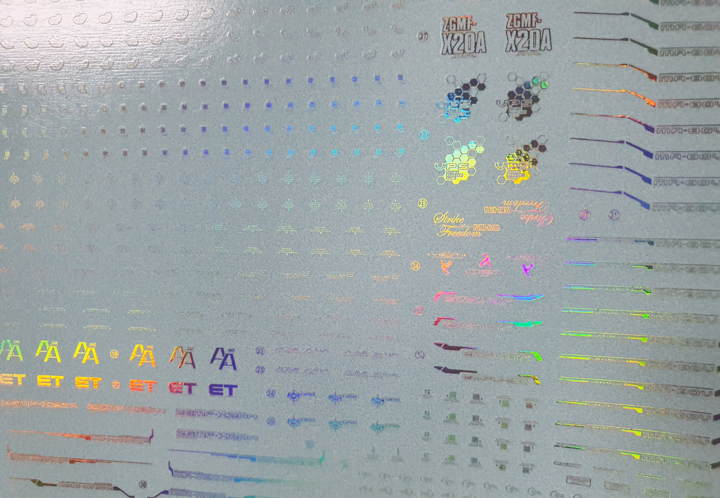 MGEX STRIKE FREEDOM WATER DECAL