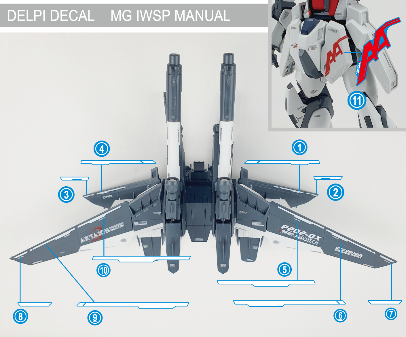 MG STRIKE IWSP WATER DECAL