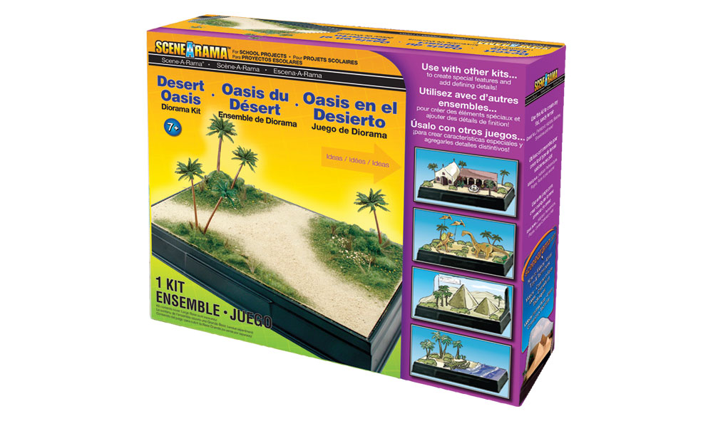 Scene-A-Rama Desert Oasis Diorama Kit