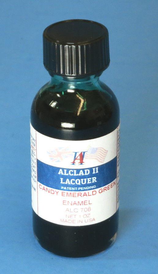 ALC-708 1oz. Bottle Candy Emerald Green Enamel