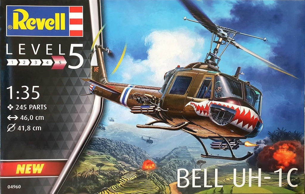 Bell UH-1C Helicopter 1:35