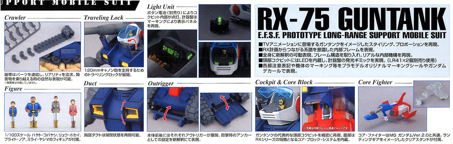 MG RX-75 GunTank