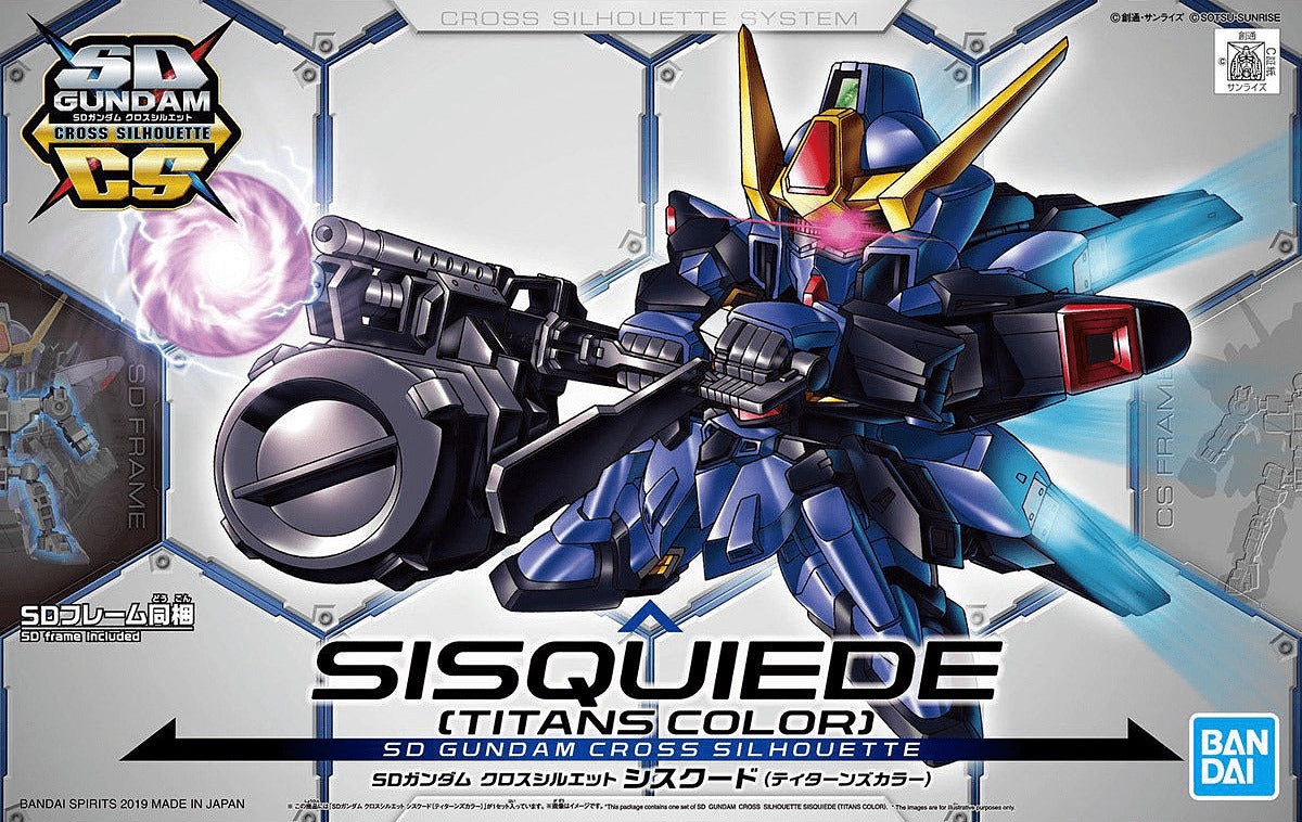 SD/CS #10 Cross Silhouette SISQUIEDE (Titans Color)