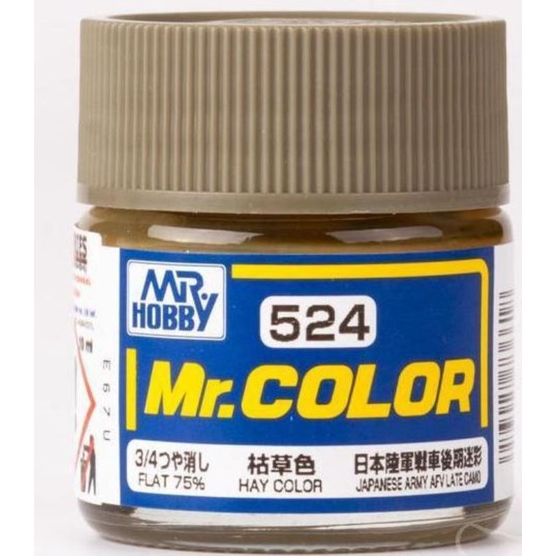 C524 Hay Color 10ml Bottle, GSI Mr.Color