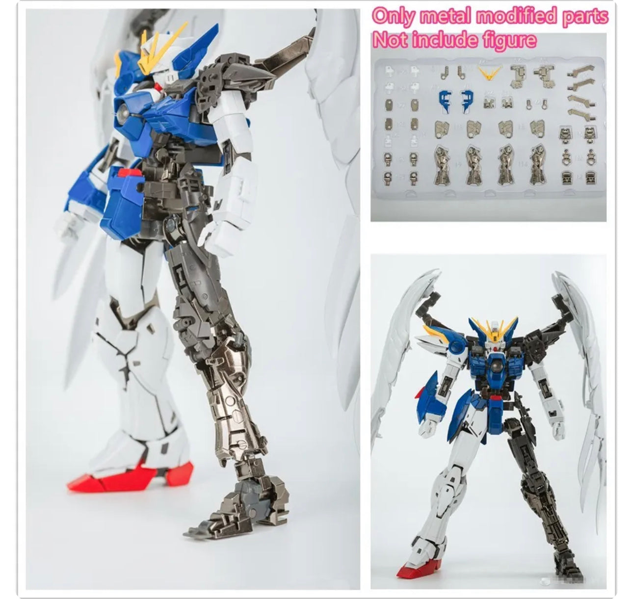 MG METAL PARTS SET For XXXG-00WO Wing Zero EW Ver.Ka MG