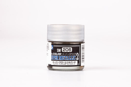 MR HOBBY SM206 Super Chrome Silver 2 10ml, GSI