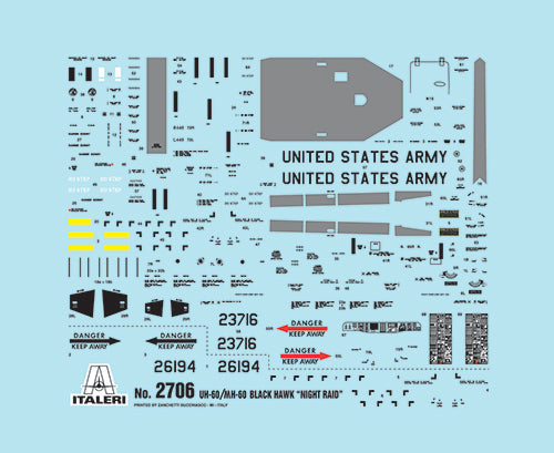 ITALERI Uh-60A Black Hawk 1:48