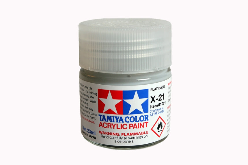 X-21 FLAT BASE 23ML Bottle