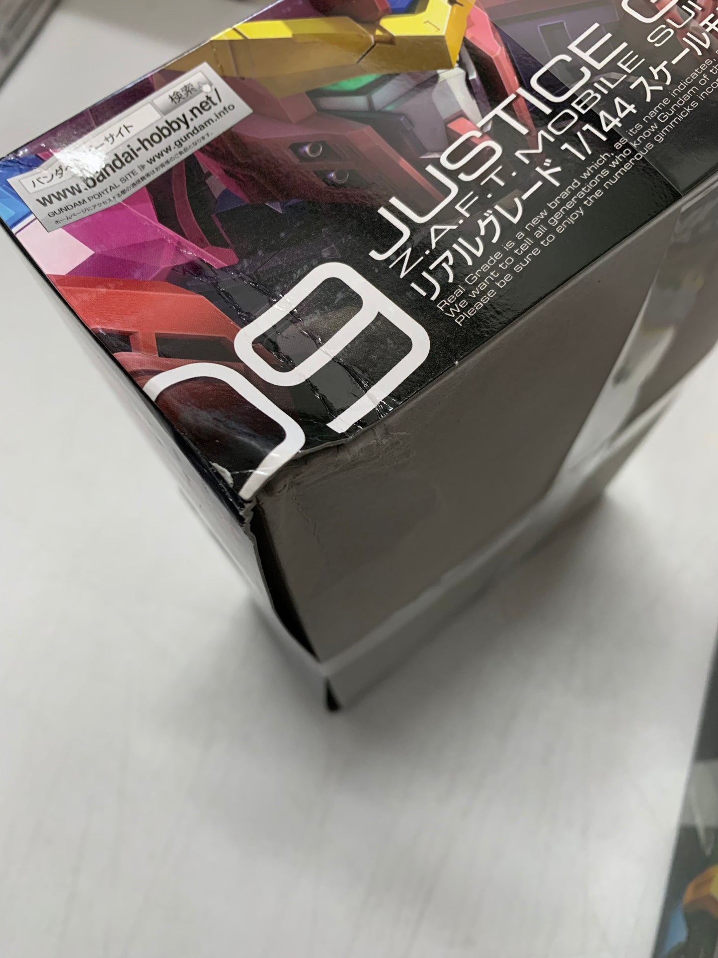 RG #09 Justice Gundam (Damaged Box) 10% OFF