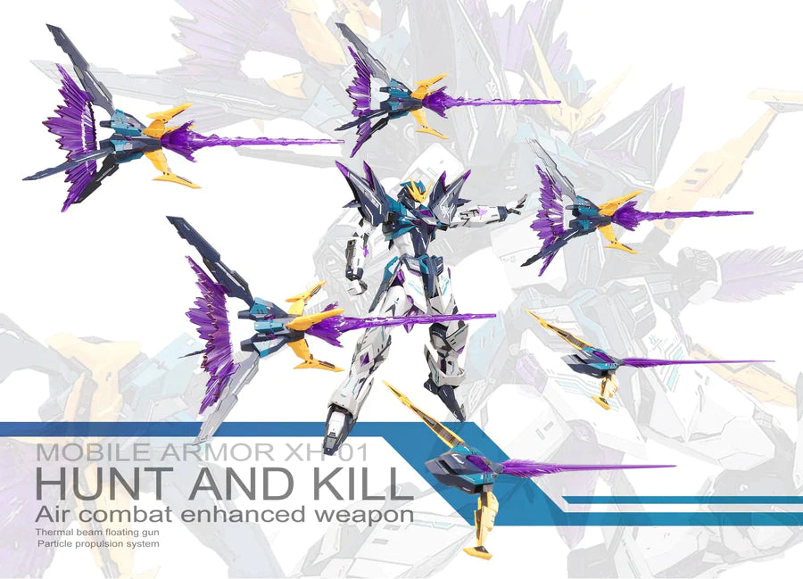 Mobile Armor XH-01 Hunt And Kill Falcon 1/100 Scale Model Kit