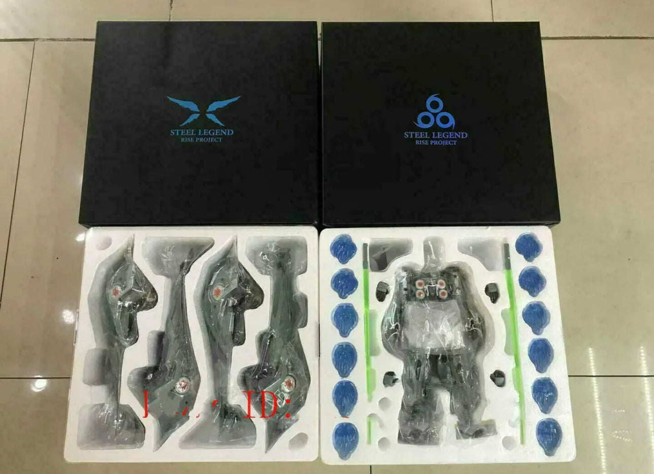 Steel Legend 1/100 Sl-01 Kshatriya Nz666 Alloy Version Metal Build (Figure)