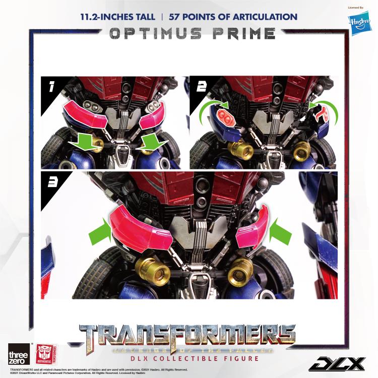 Three Zero Transformers: Revenge of the Fallen - DLX Optimus Prime