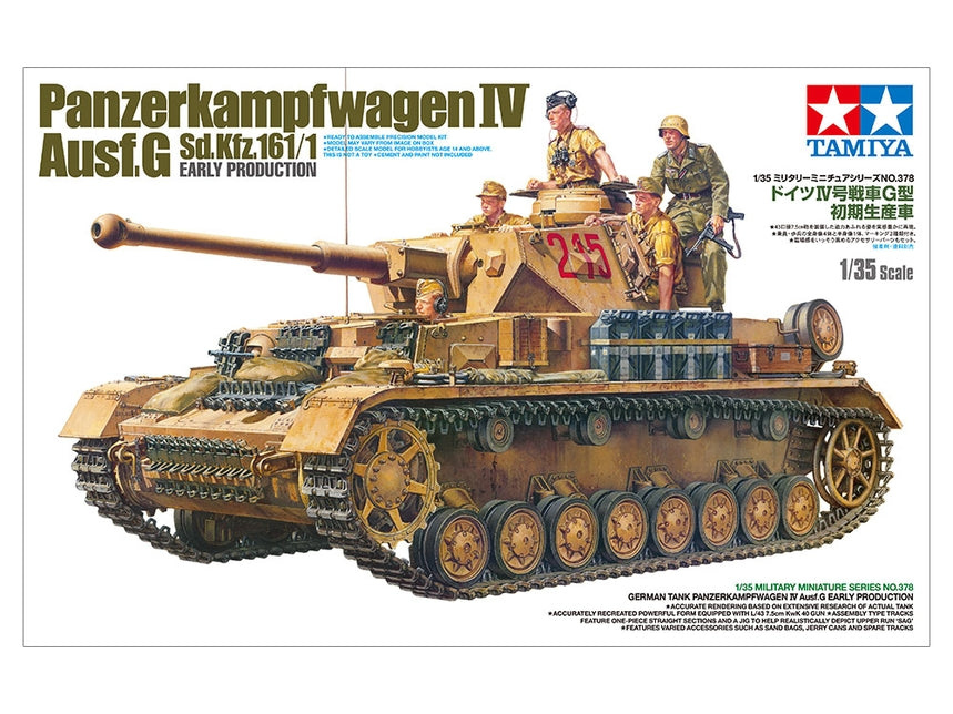 TAMIYA German Tank Panzerkampfwagen IV Aus 1:35